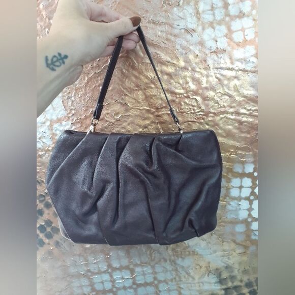 Nwot Zara Genuine Leather Burgundy Mini Bag - Picture 16 of 16